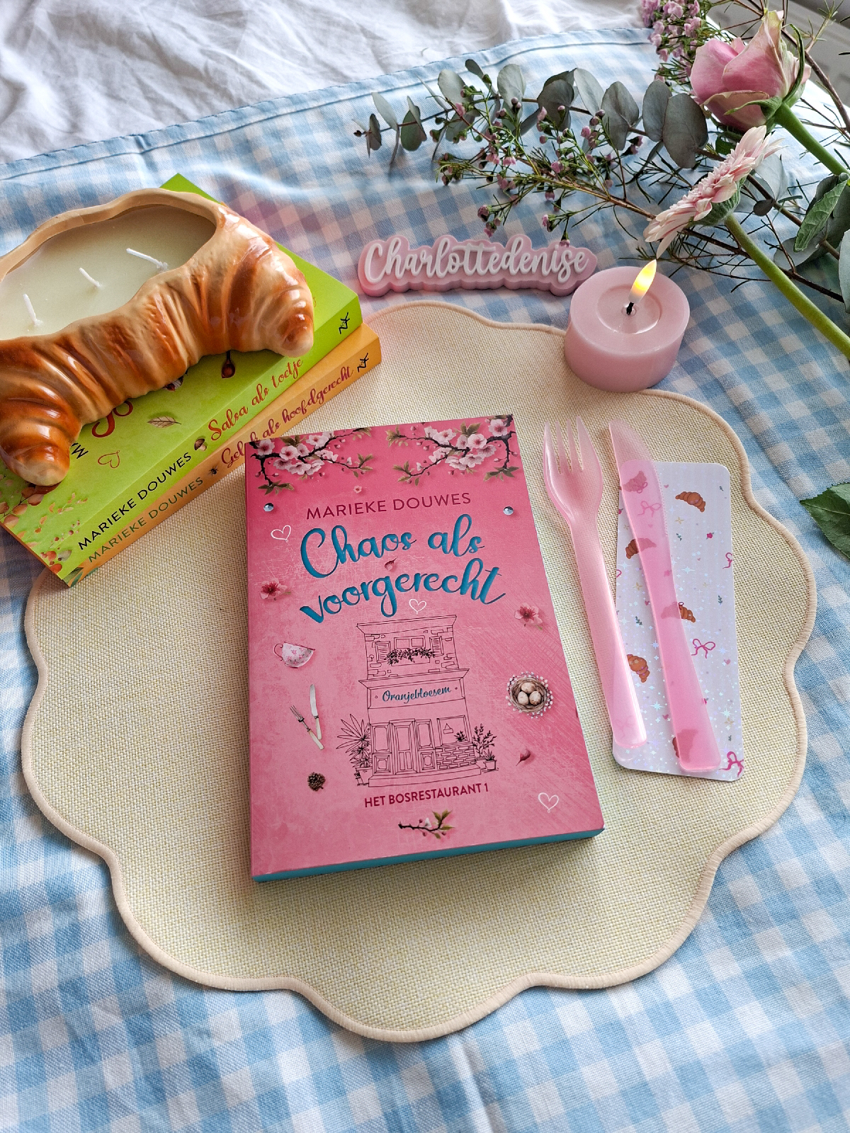 Boekrecensie: Chaos als voorgerecht🌸🥂🍴 – Marieke Douwes