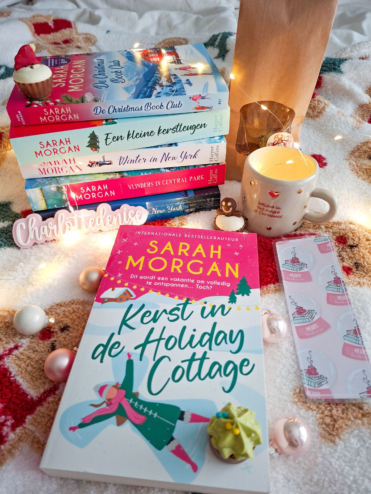 Boekrecensie: Kerst in de Holiday cottage – Sarah Morgen