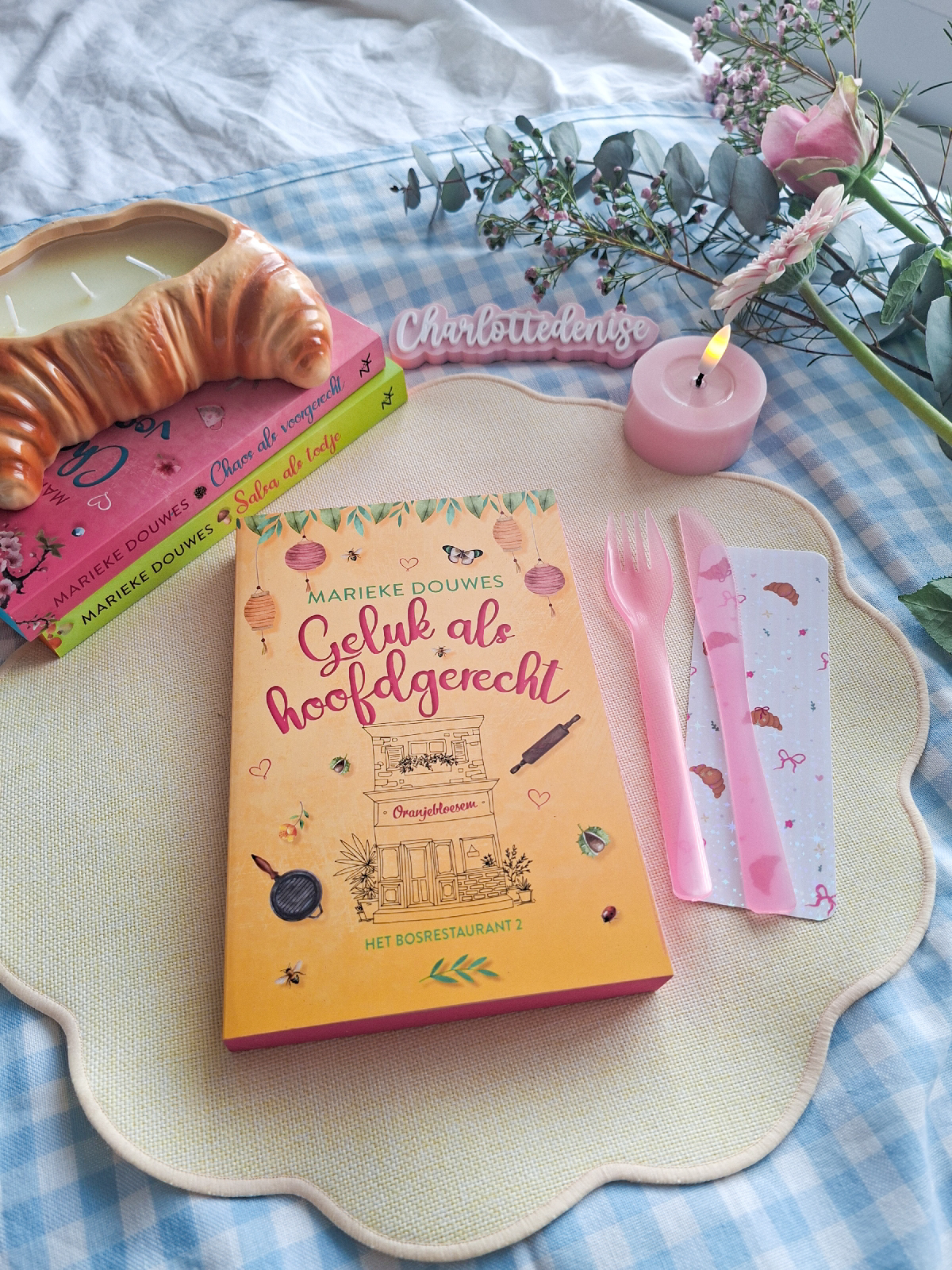Recensie: Geluk als Hoofdgerecht🍔☀️🍴 – Marieke Douwes